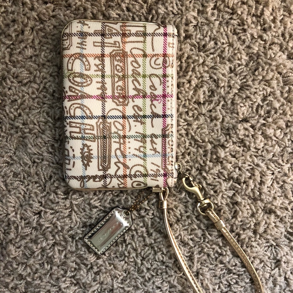 Coach wristlet